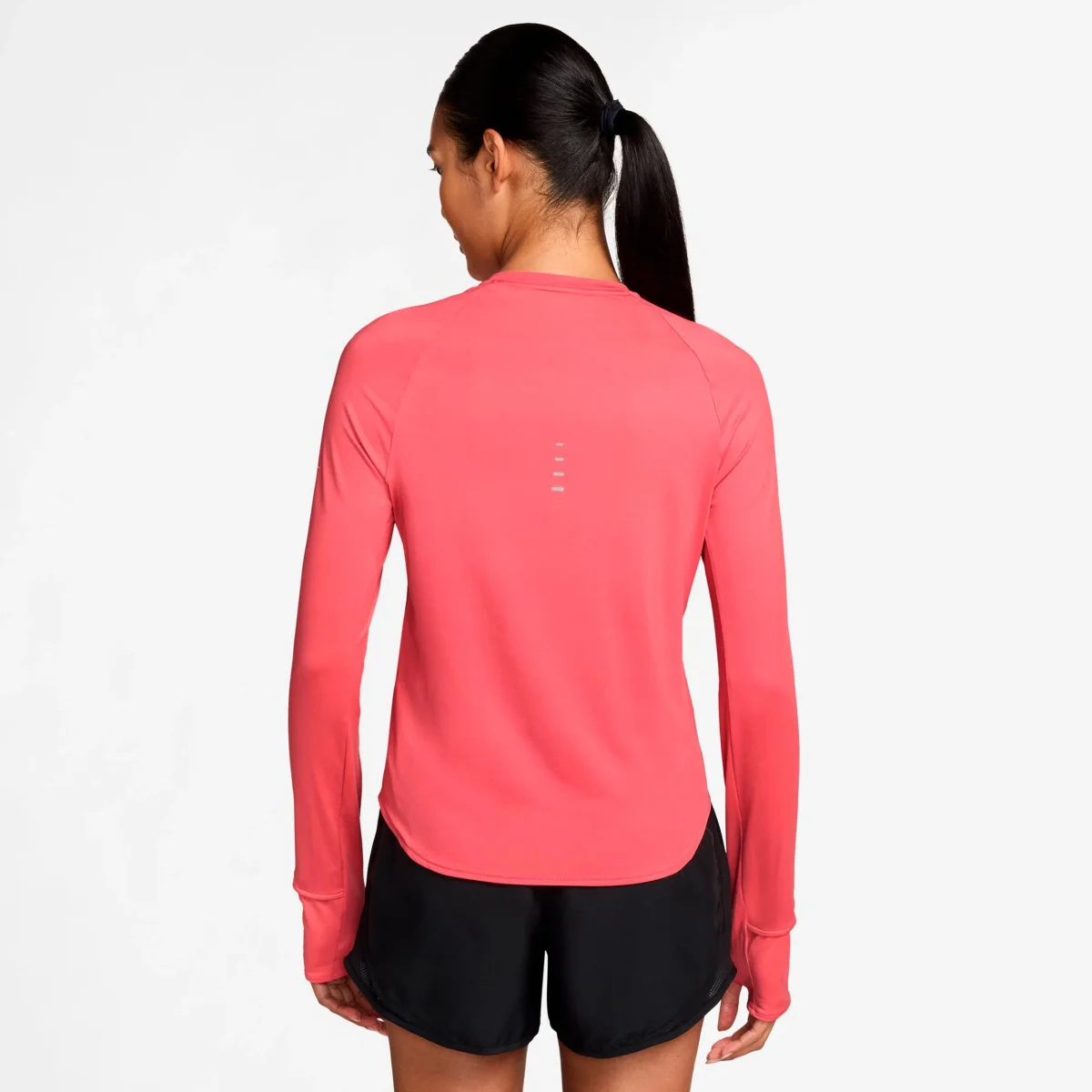 Swift Hardloopshirt Dames - koraal, zilver - Afbeelding 3