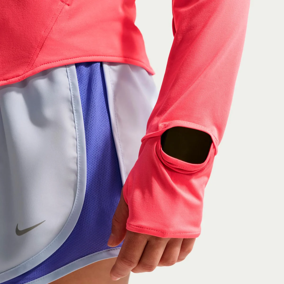 Swift Hardloopshirt Dames - koraal, zilver - Afbeelding 7